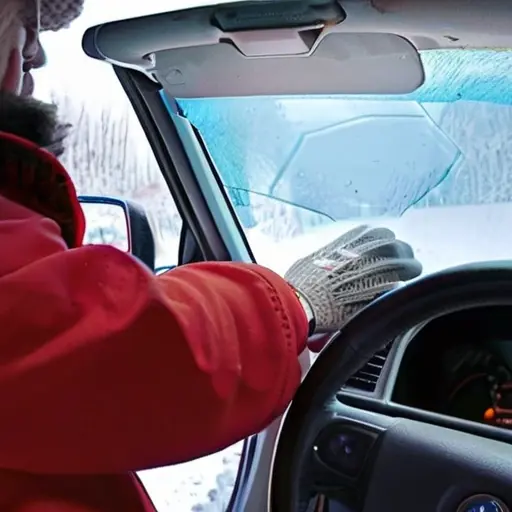 Как не “убить” лобовое зимой: скребок, химия, прогрев